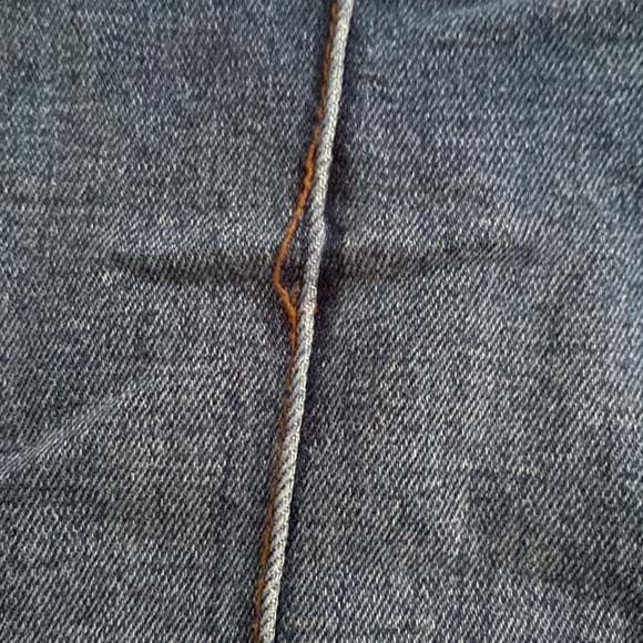 Ann Taylor Stretch Flare Front Pocket Seamed Jeans - Picture 4 of 5